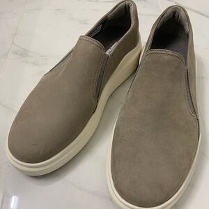 Timberland Woman Beige Eco Leather Slip-On Loafers Sneakers